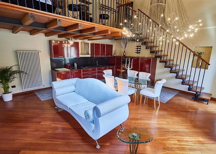 Lägenhet Luxury Design Loft - Piazza Pontida *